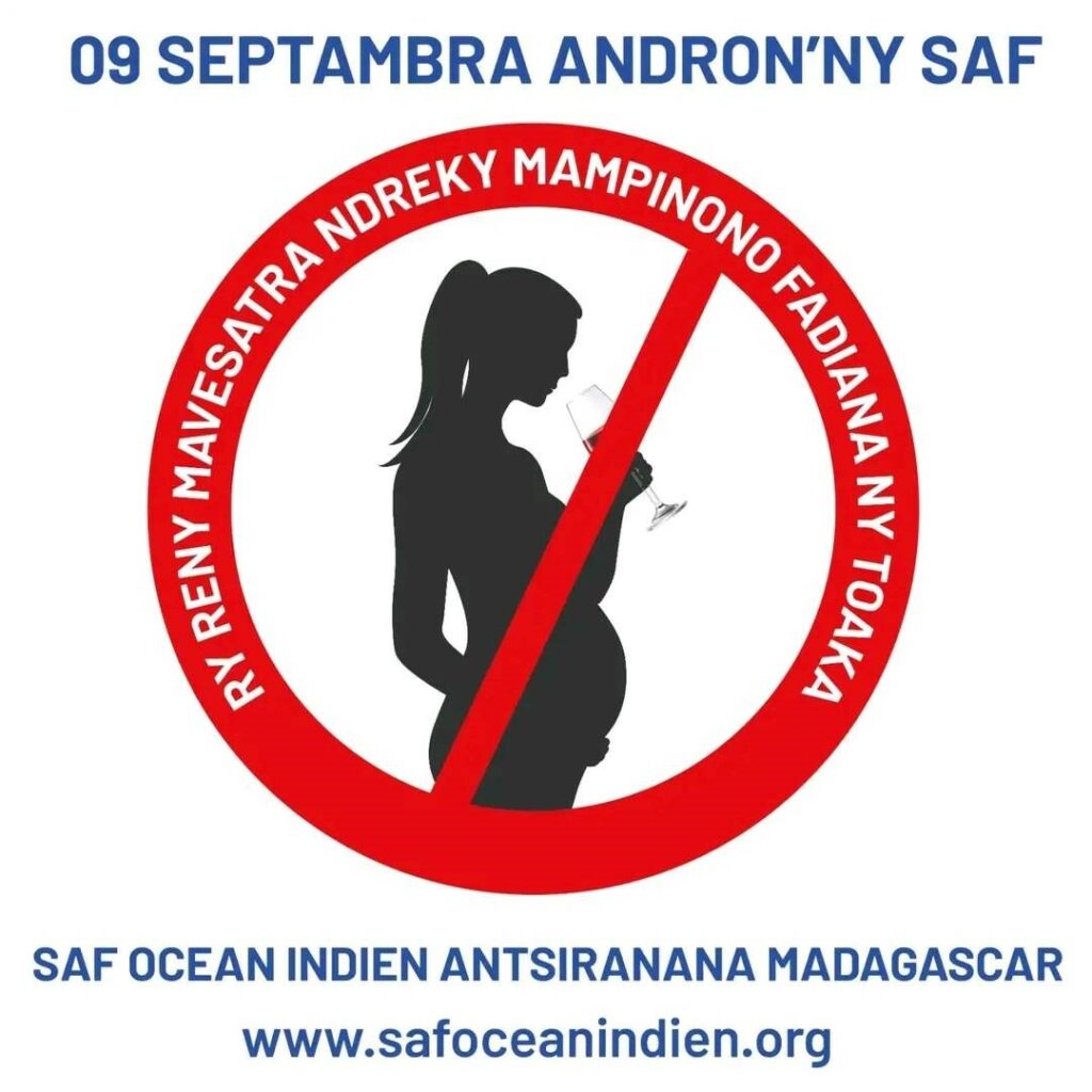 Symbole d'interdiction de l'alcool pendant la grossesse