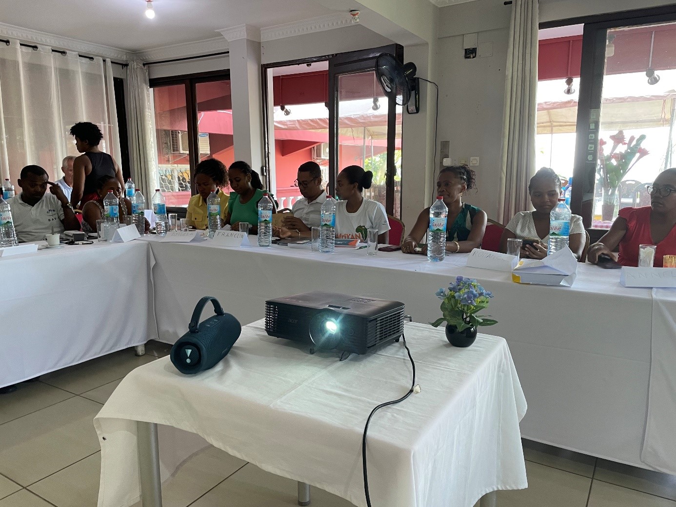 Participants lors d’une formation sur le SAF